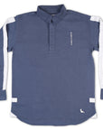 SNOWBOUND DECK SHIRT | WASHED NAVY WITH WHITE