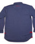 COORDINATES DECK SHIRT | WASHED NAVY WITH RED
