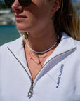 COORDINATES QUARTER ZIP | WHITE