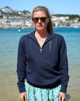 COORDINATES QUARTER ZIP | NAVY