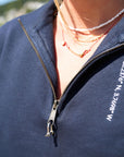 COORDINATES QUARTER ZIP | NAVY