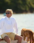 COORDINATES QUARTER ZIP | WHITE