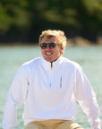 COORDINATES QUARTER ZIP | WHITE
