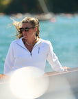 COORDINATES QUARTER ZIP | WHITE