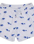 ELEPHANT SWIM SHORTS | WHITE
