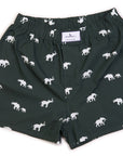 ELEPHANT BOXERS | DARK GREEN
