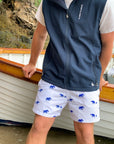 ELEPHANT SWIM SHORTS | WHITE