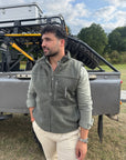 SAFARI SHACKLE GILET | OVERLAND GREEN