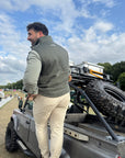 SAFARI SHACKLE GILET | OVERLAND GREEN