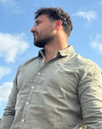 SAFARI SHIRT | OVERLAND GREEN