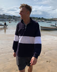 SPINNAKER QUARTER ZIP | NAVY