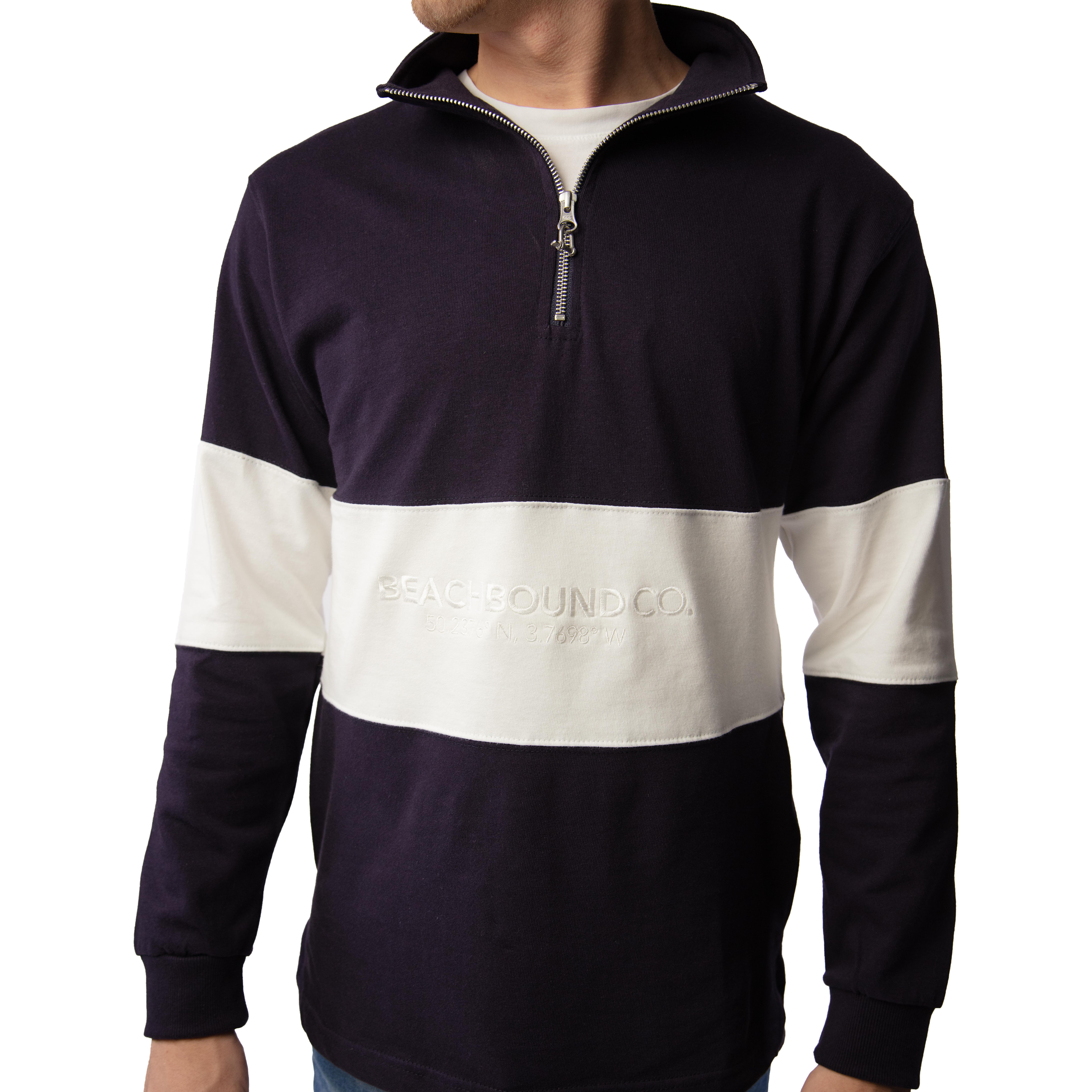 SPINNAKER QUARTER ZIP | NAVY