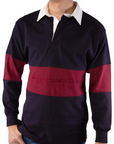 SPINNAKER RUGBY SHIRT | BURGUNDY
