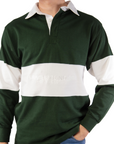 SPINNAKER RUGBY SHIRT | GREEN