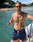 Rugby Swim Shorts | Sky Blue