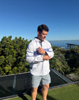 HALYARD DECK SHIRT | WHITE