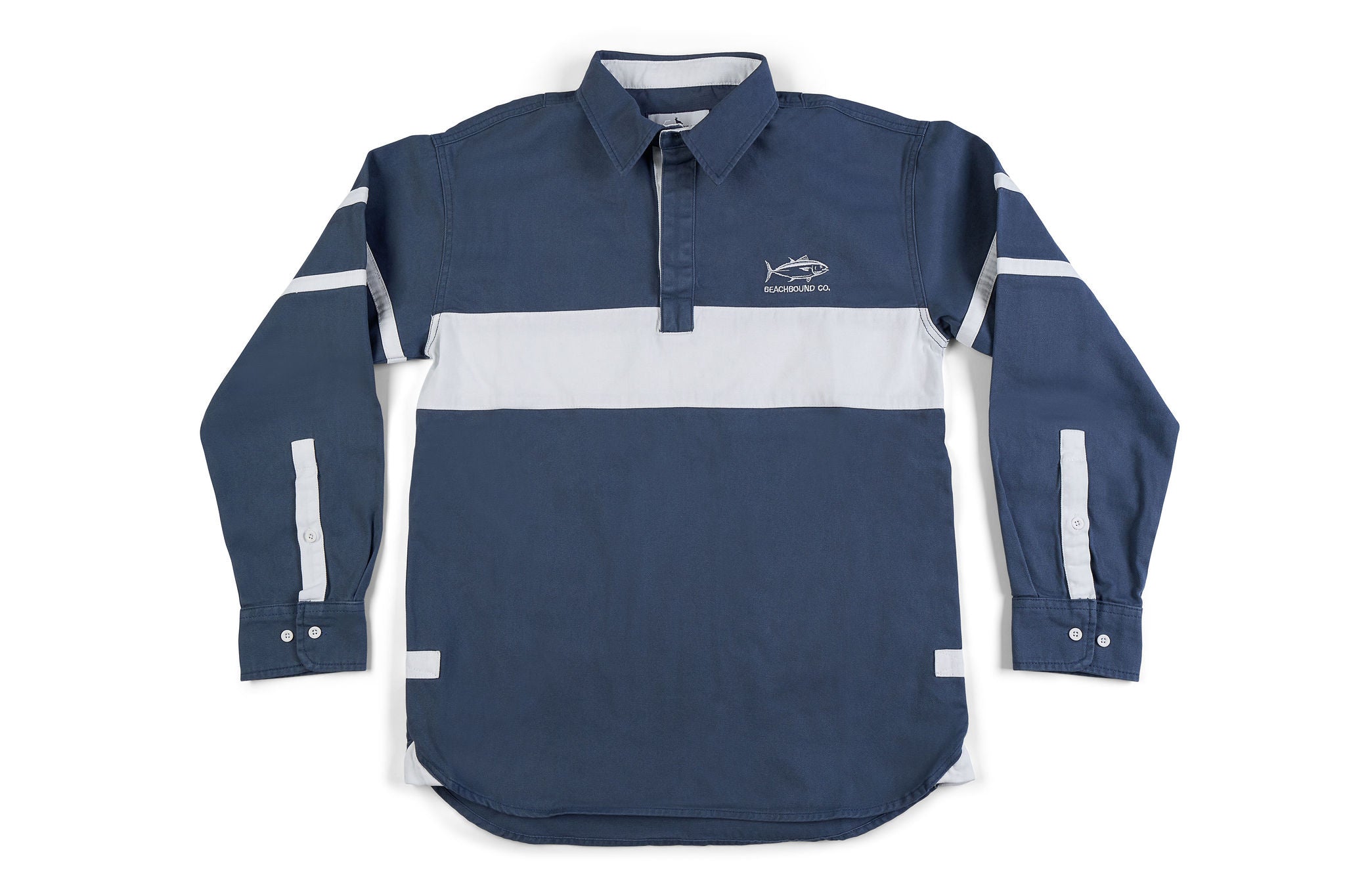 HALYARD DECK SHIRT | TUNA NAVY