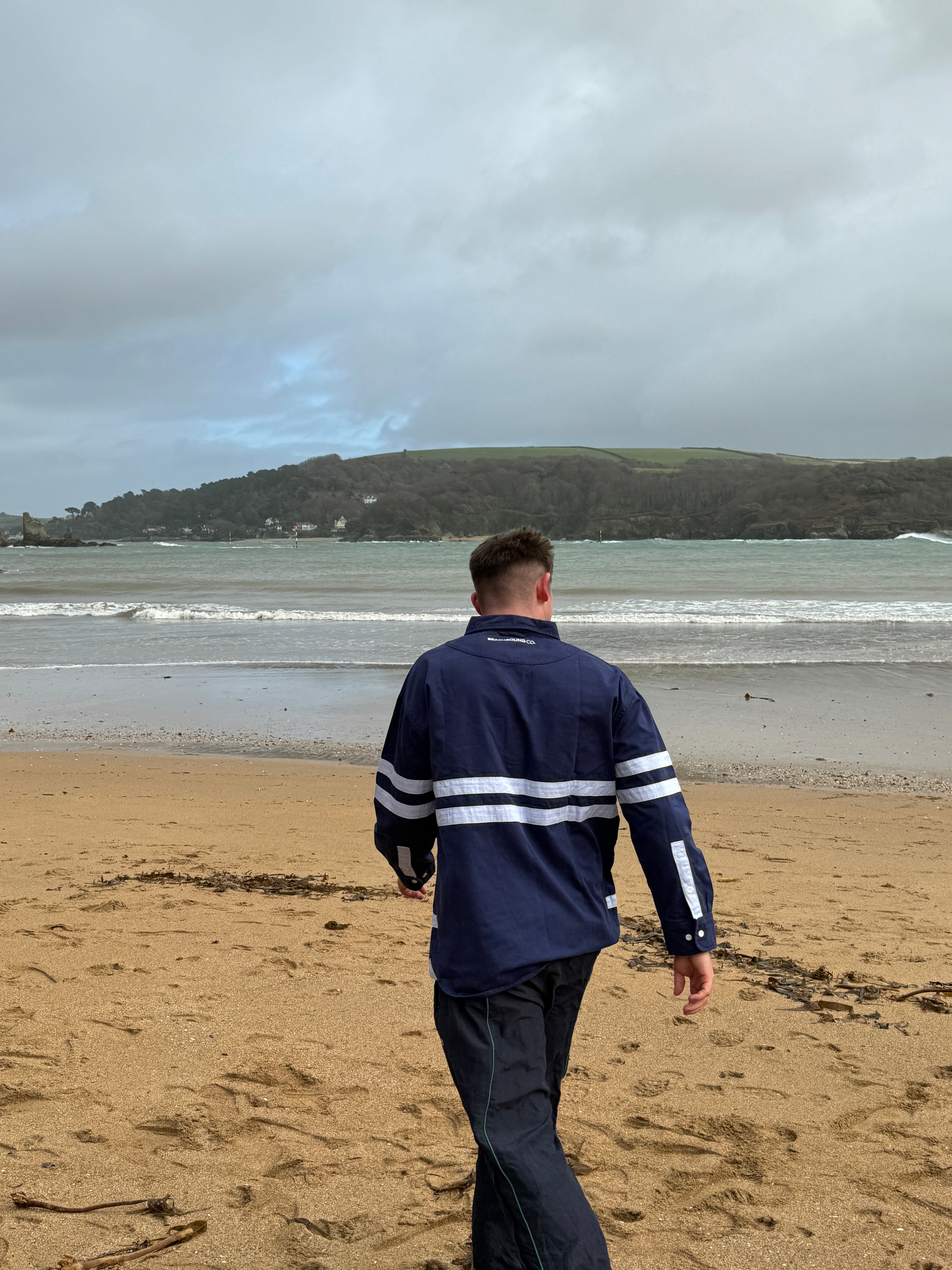 WATERLINE DECK SHIRT | NAVY