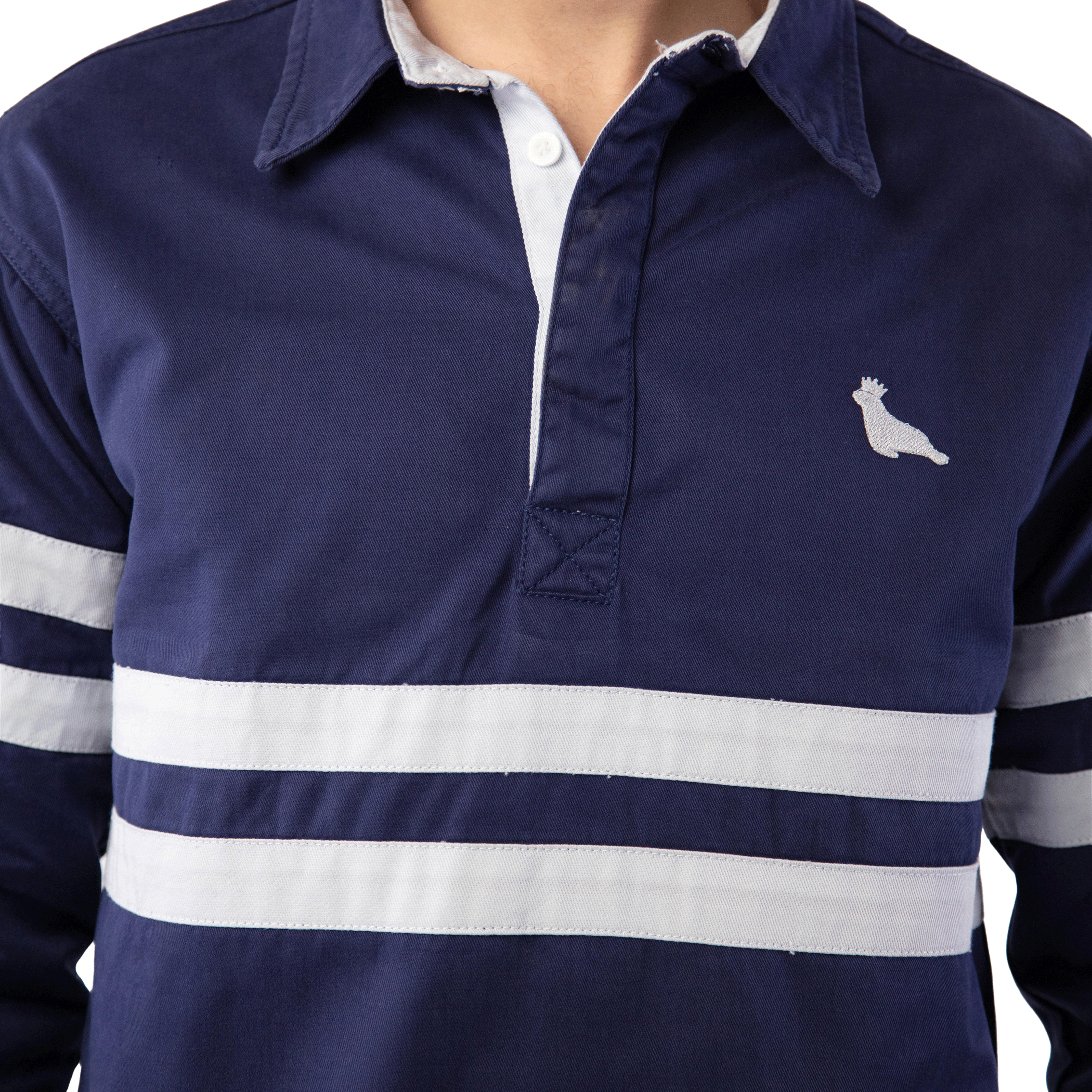 WATERLINE DECK SHIRT | NAVY