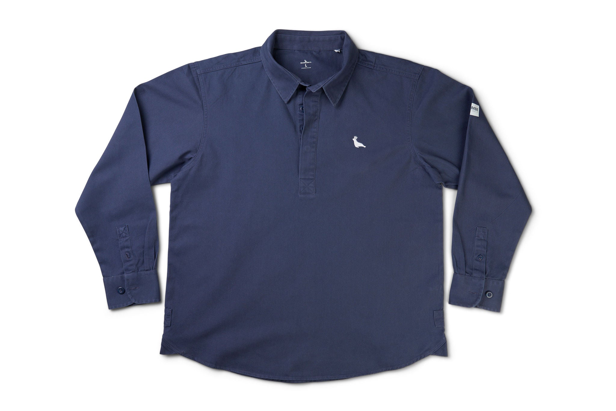 SALCOMBE DECK SHIRT | BLUE