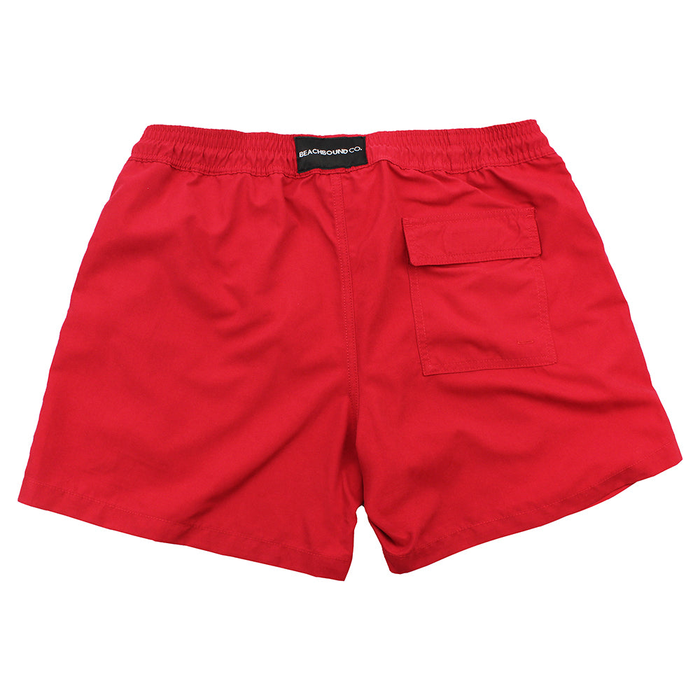 Rugby Swim Shorts | Red
