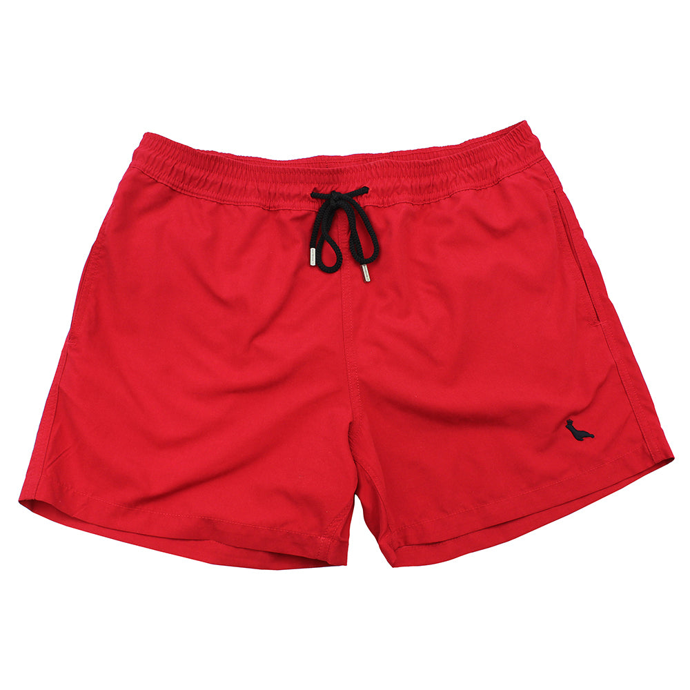 Rugby Swim Shorts | Red
